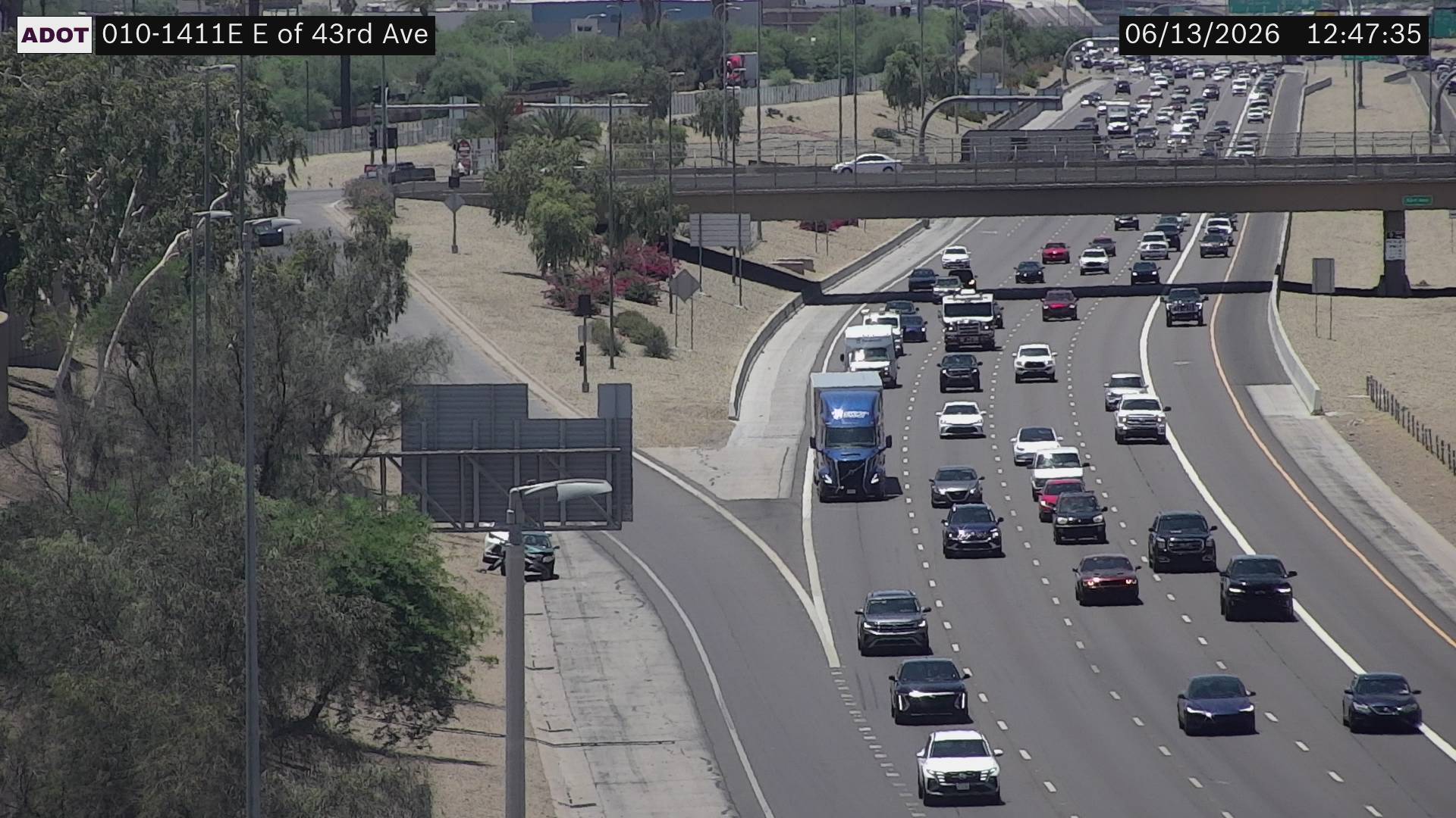 Live snapshot from I-10 @E of 43rd Ave