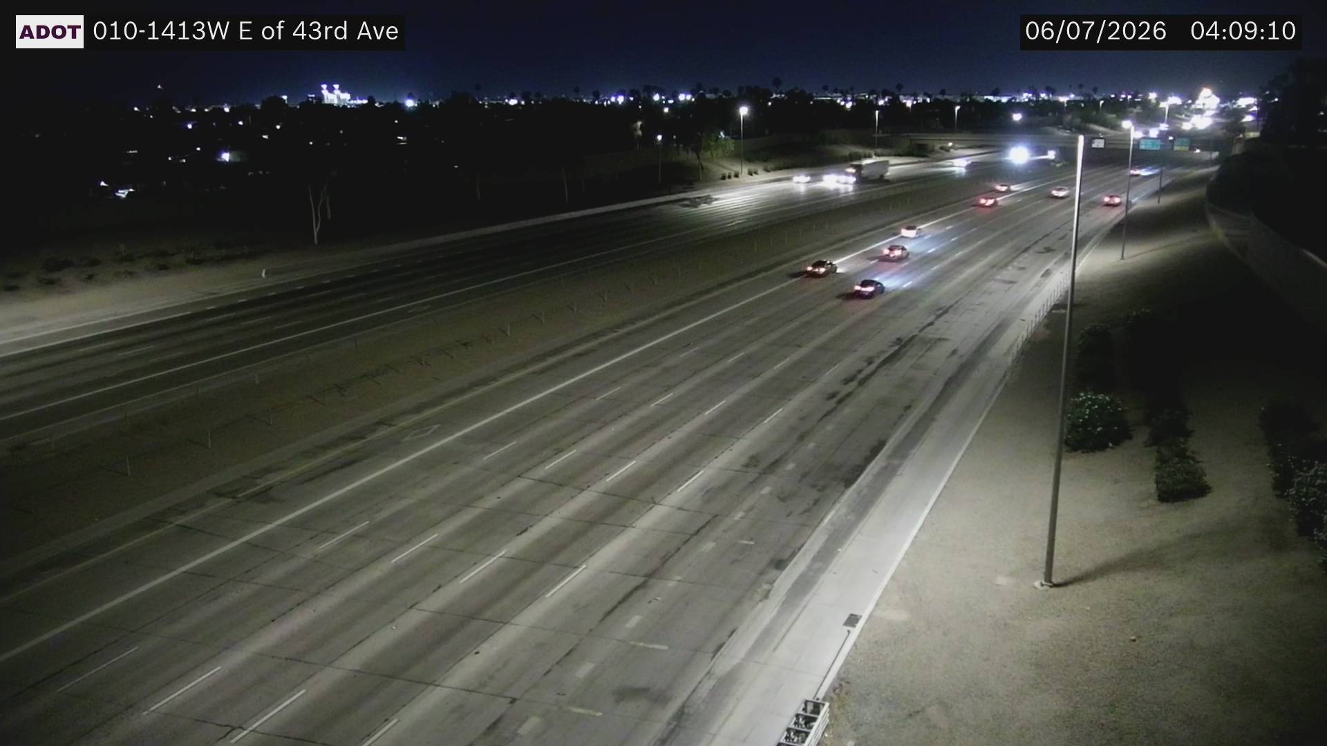 Live snapshot from I-10 @E of 43rd Ave