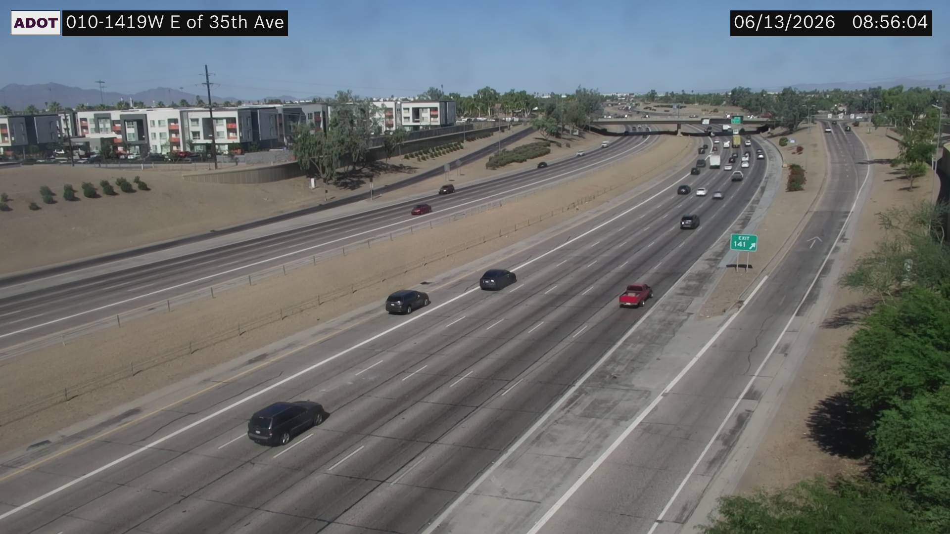 Live snapshot from I-10 @E of 35th Ave