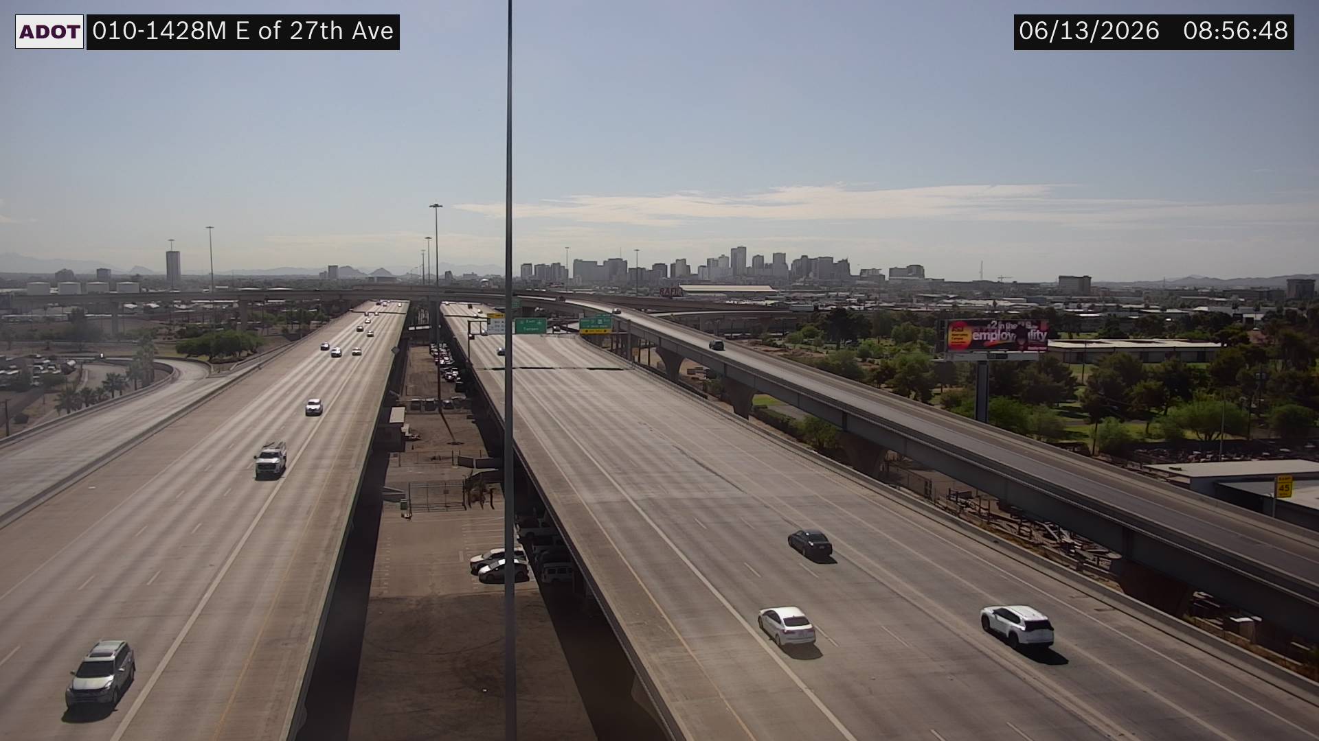 Live snapshot from I-10 @E of 27th Ave