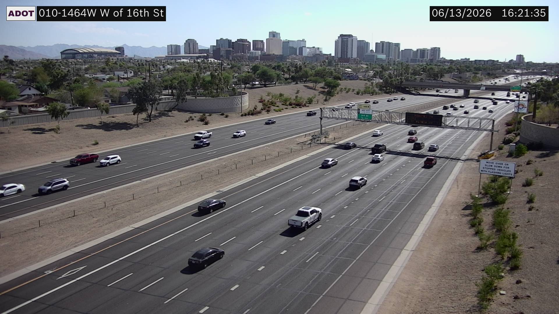 Live snapshot from I-10 @W of 16th St