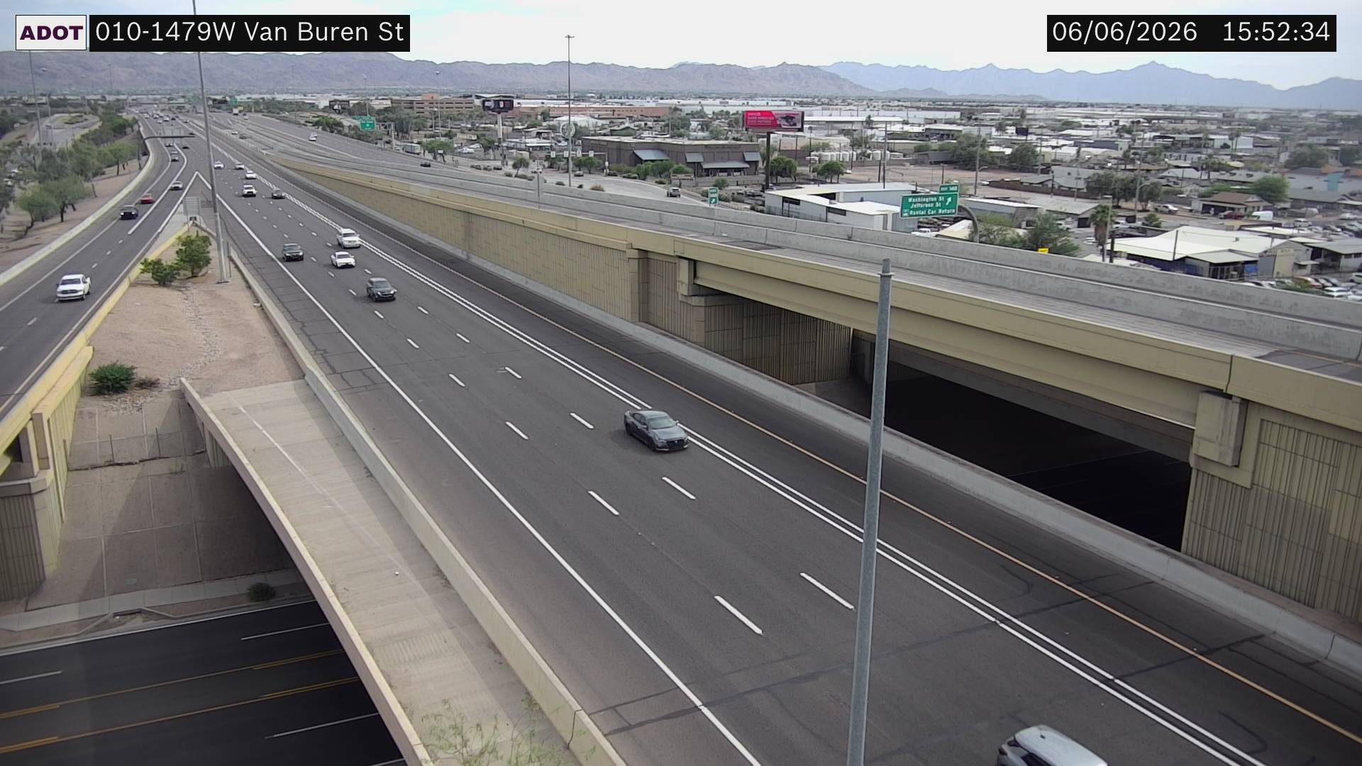 Live snapshot from I-10 @Van Buren St
