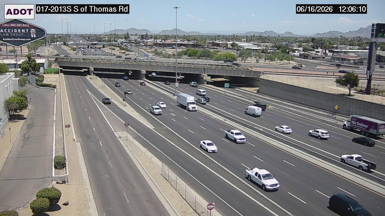 Live snapshot from I-17 @S of Thomas Rd