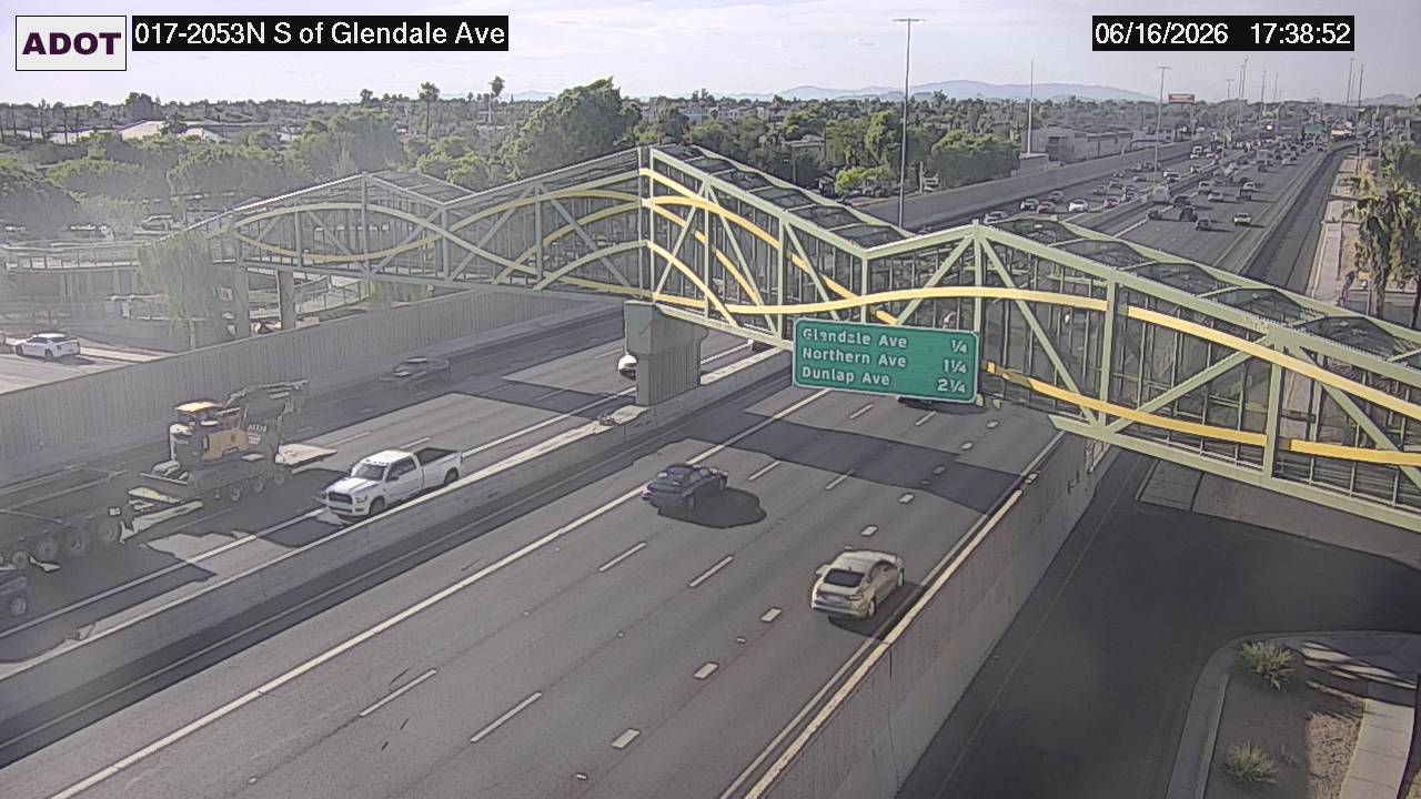 Live snapshot from I-17 @S of Glendale Ave