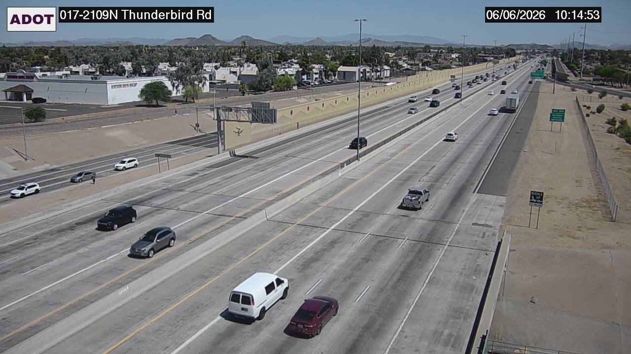 Live snapshot from I-17 @Thunderbird Rd