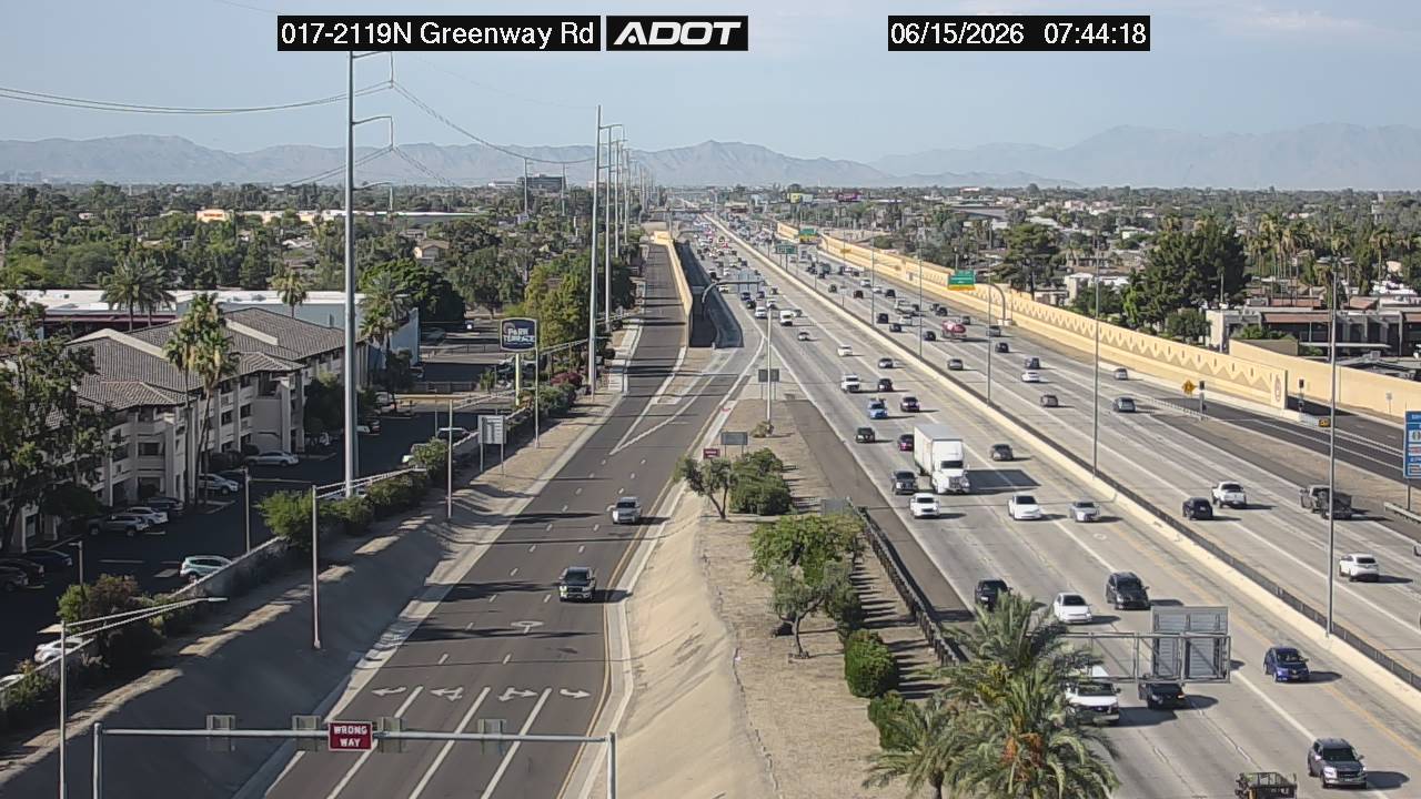 Live snapshot from I-17 @Greenway Rd