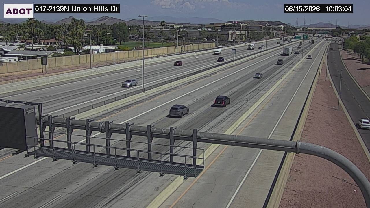 Live snapshot from I-17 @Union Hills Dr