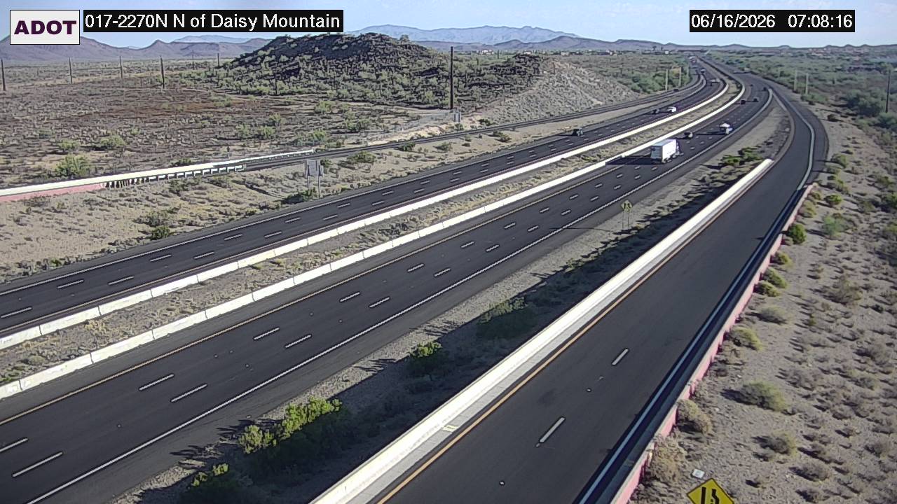 Live snapshot from I-17 @N of Daisy Mountain