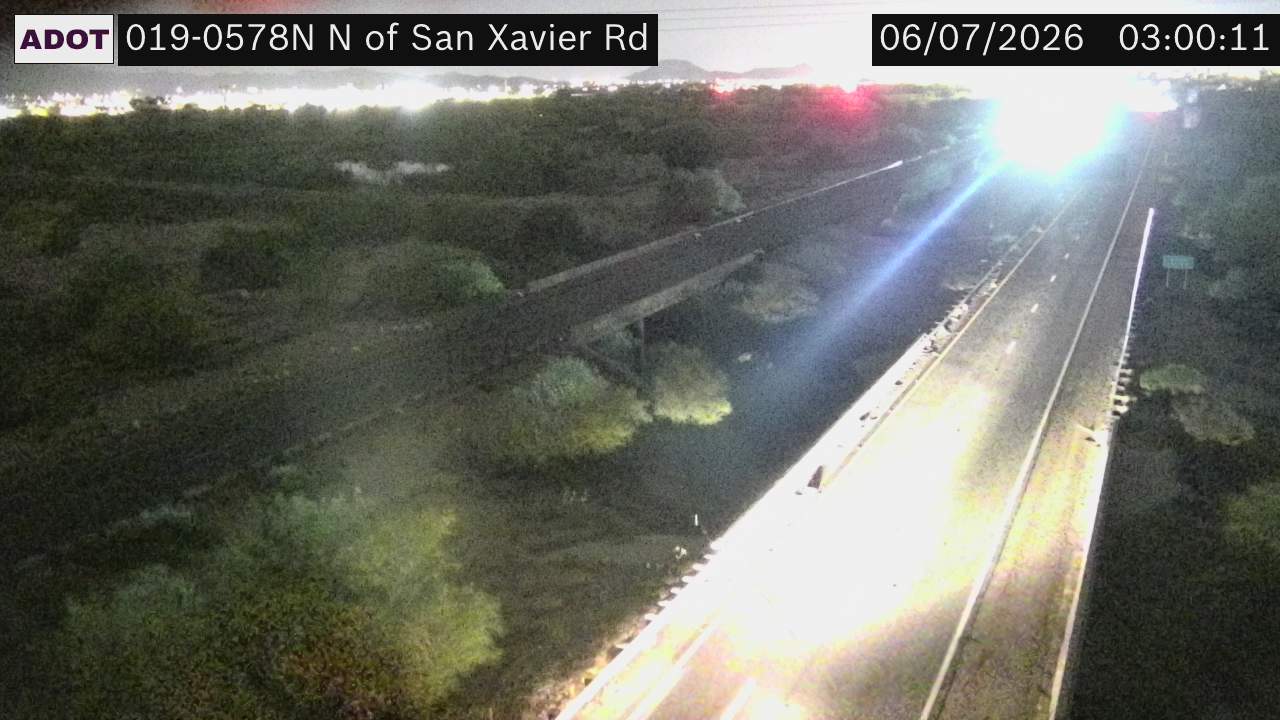 Live snapshot from I-19 @N of San Xavier Rd