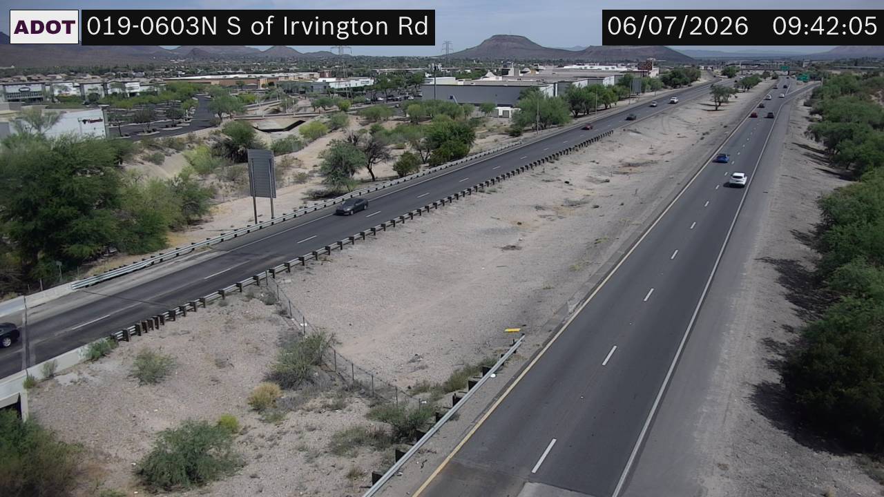 Live snapshot from I-19 @S of Irvington Rd