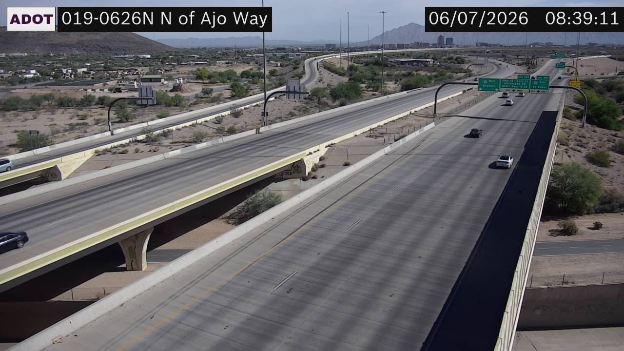 Live snapshot from I-19 @N of Ajo Way