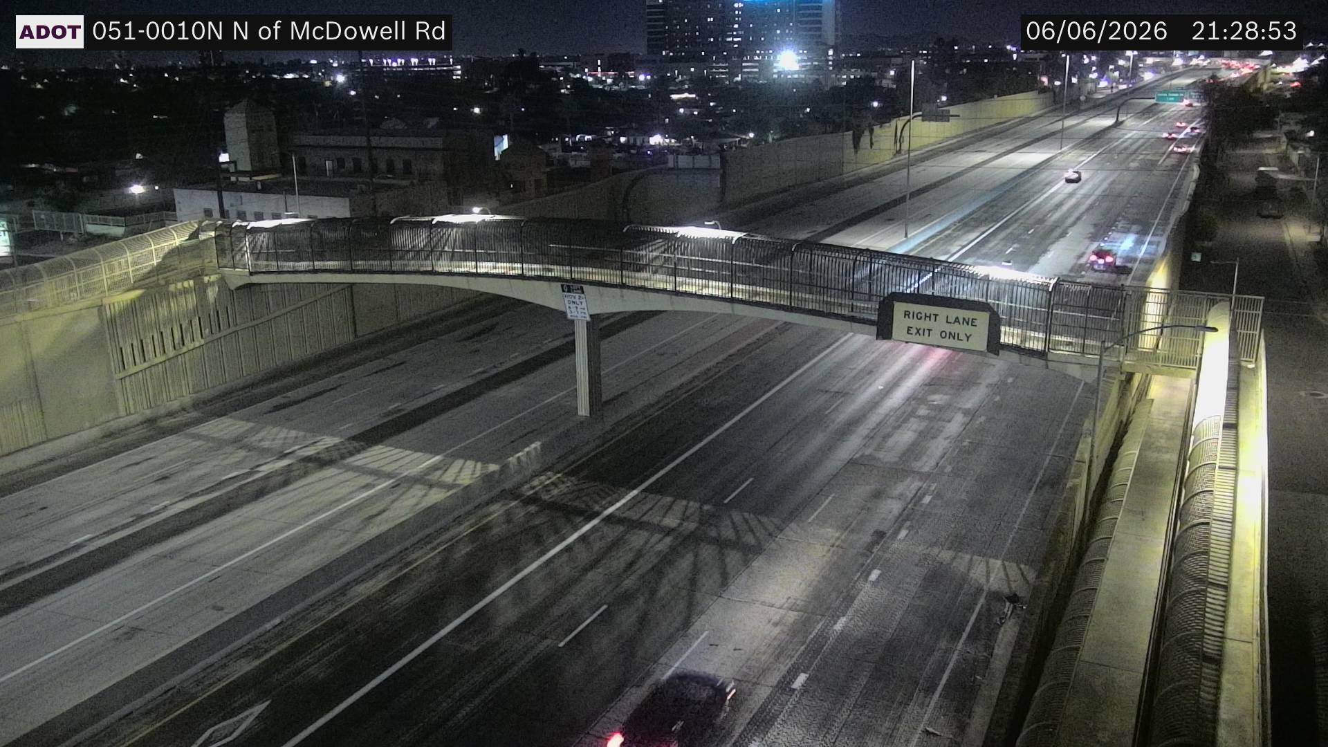 Live snapshot from SR-51 @N of McDowell Rd