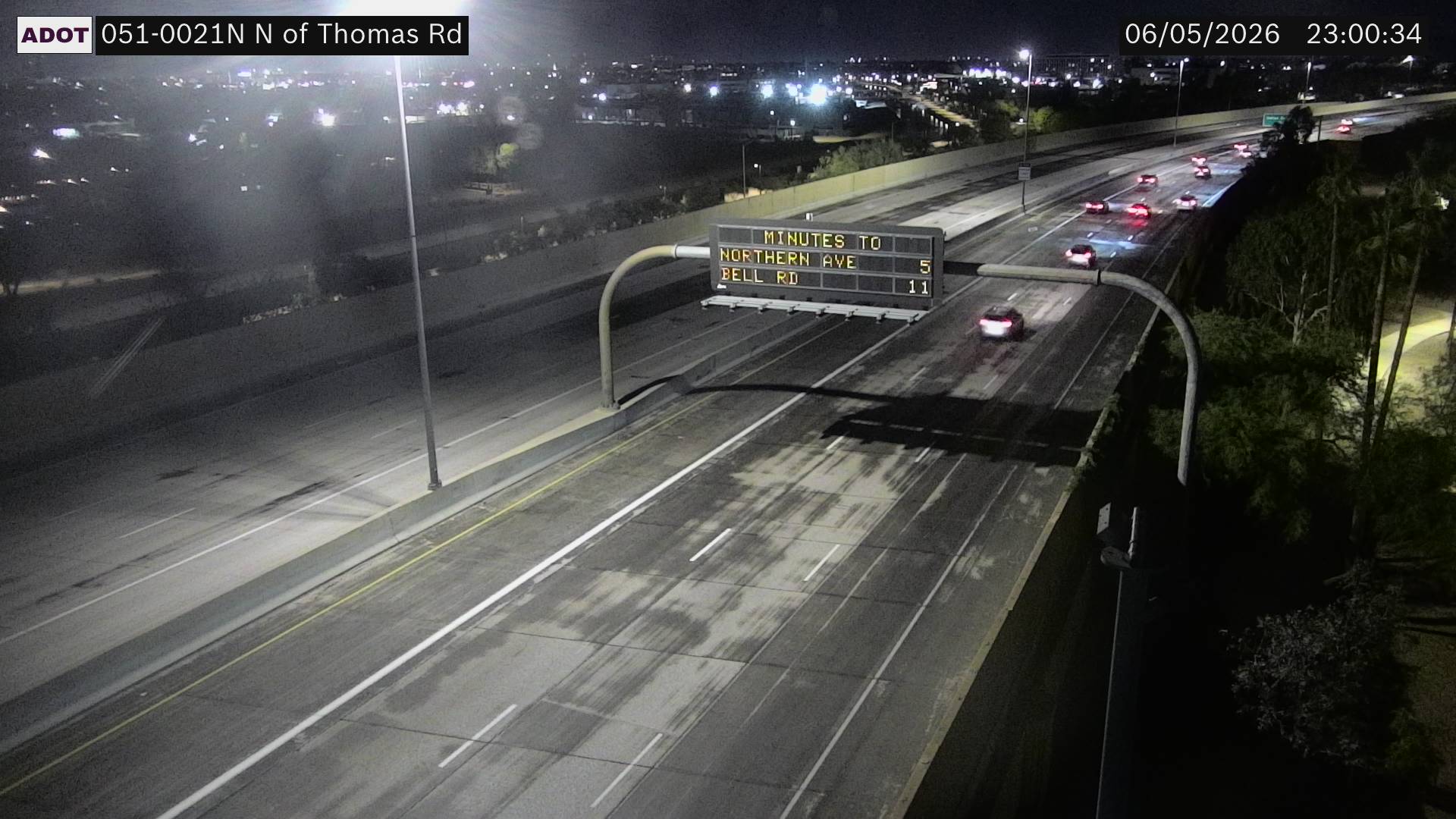 Live snapshot from SR-51 @N of Thomas Rd
