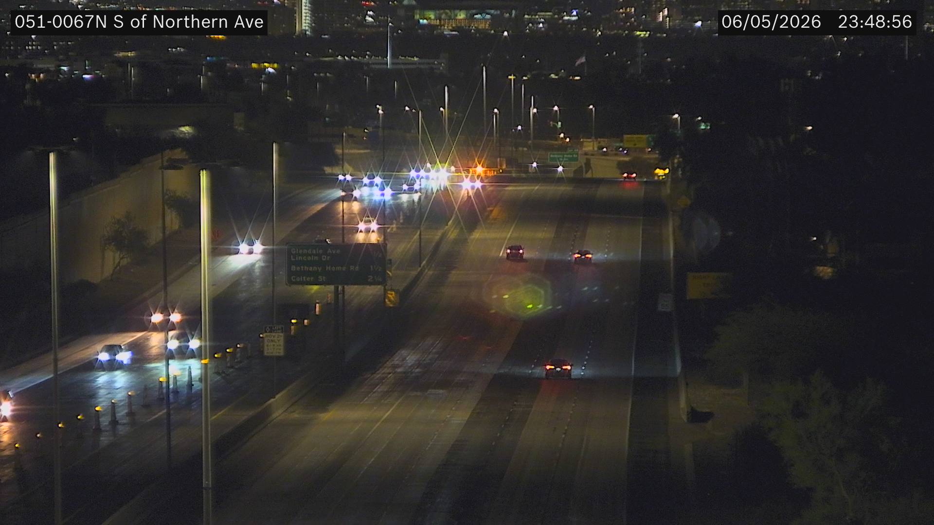 Live snapshot from SR-51 @S of Northern Ave