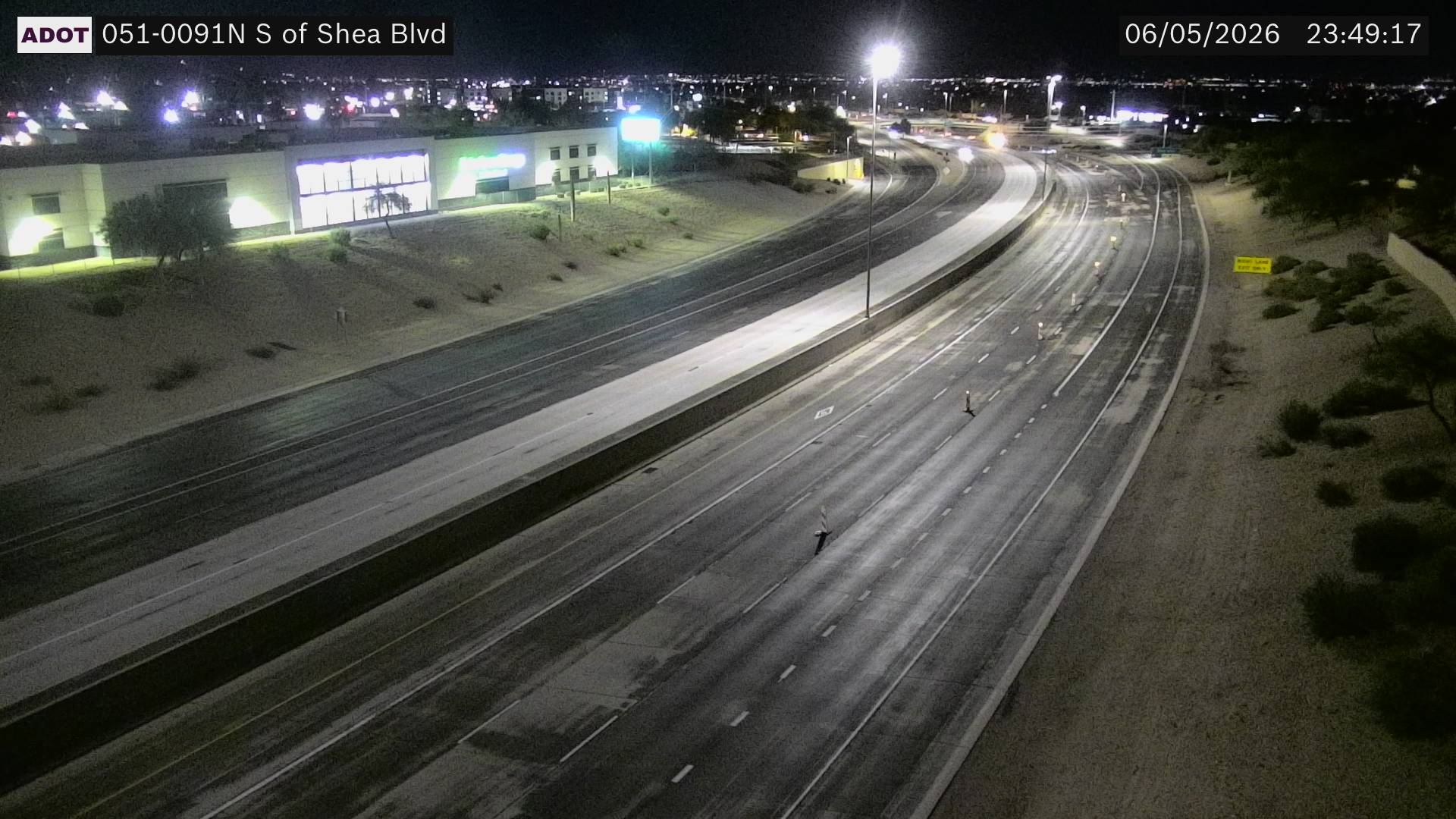 Live snapshot from SR-51 @S of Shea Blvd