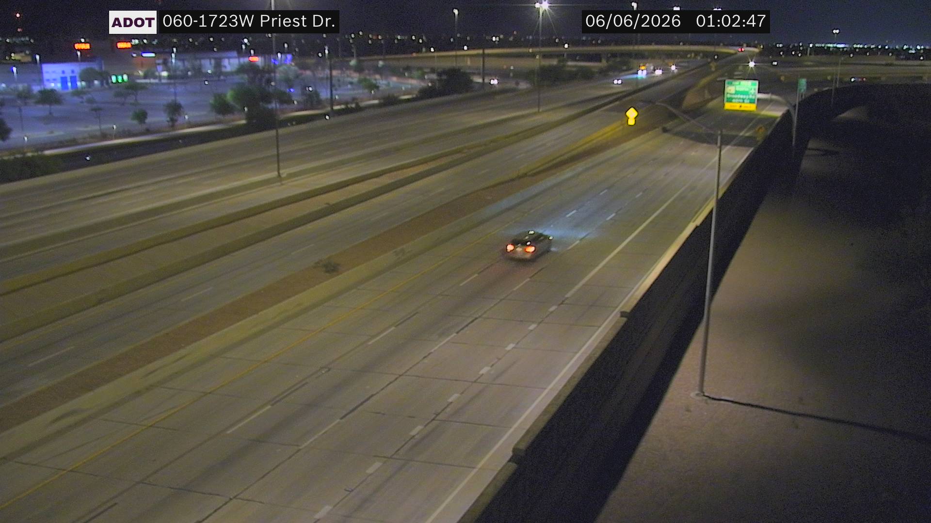 Live snapshot from US-60 @Priest Dr