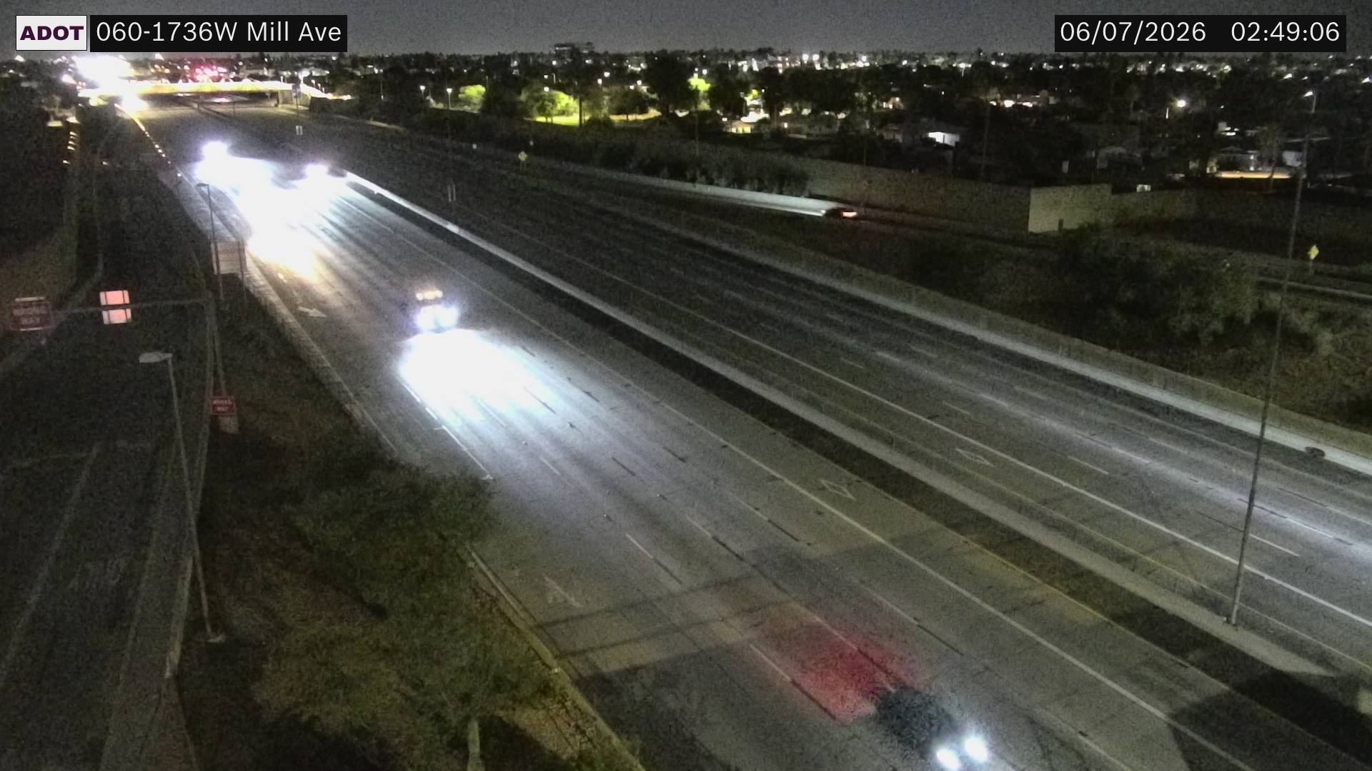 Live snapshot from US-60 @Mill Ave