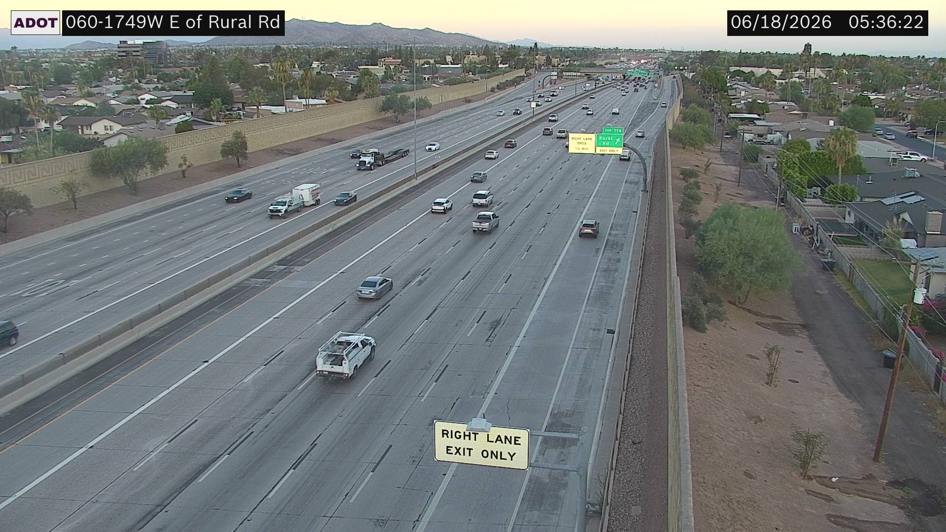 Live snapshot from US-60 @E of Rural Rd