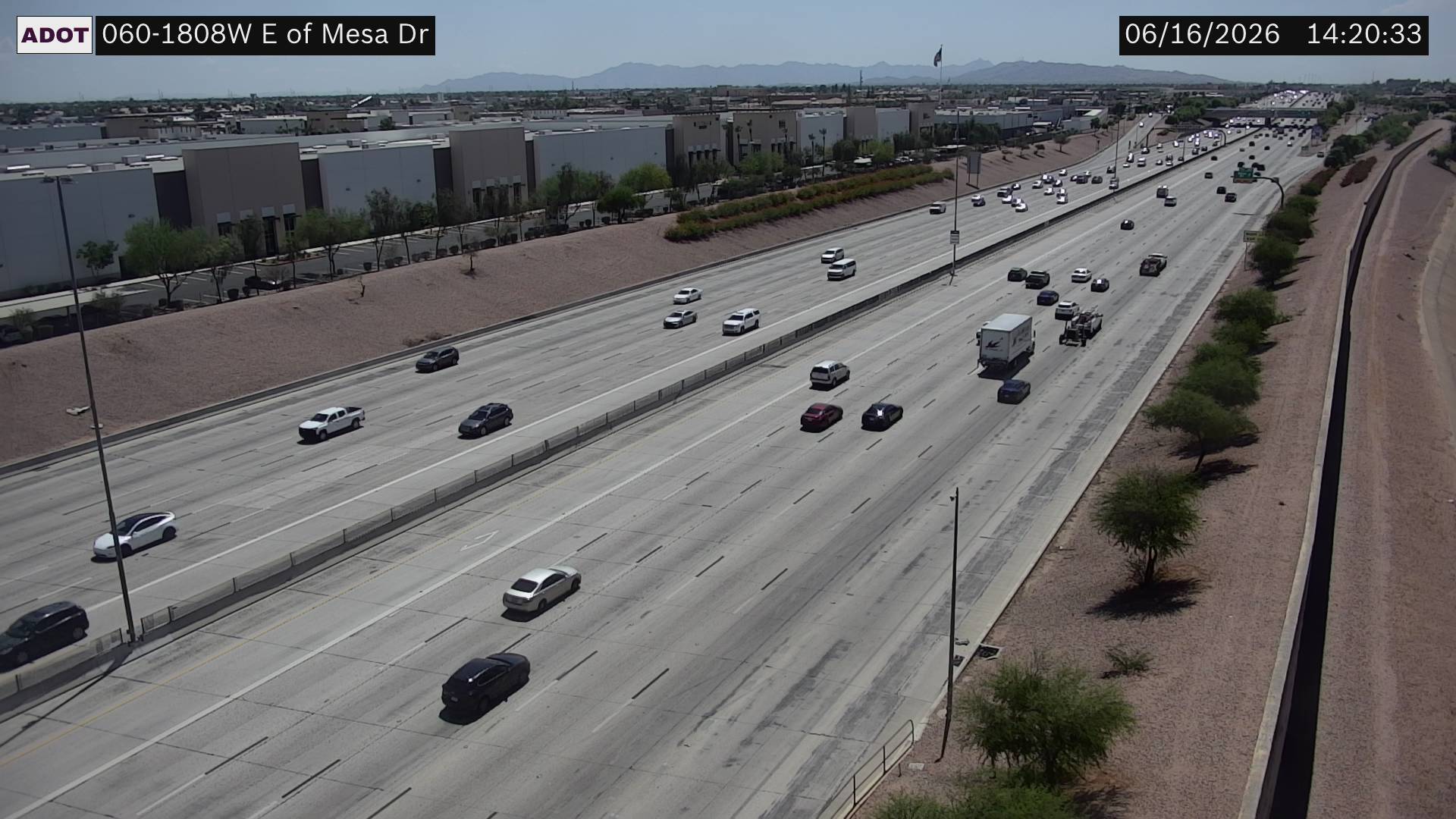 Live snapshot from US-60 @E of Mesa Dr