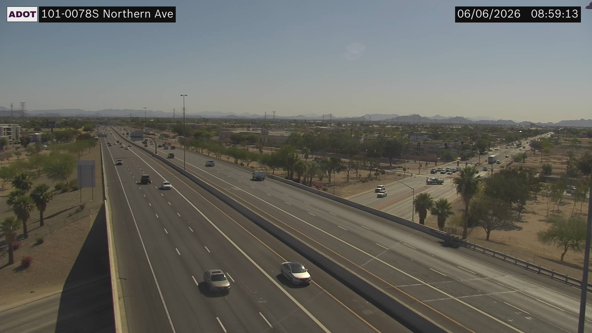 Live snapshot from SR-101 @Northern Ave